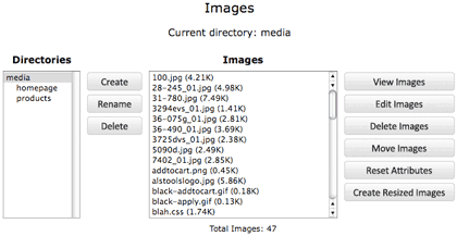 Advanced Image Handling