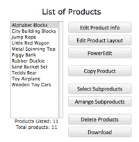 Unrestricted Number of Products and Pages